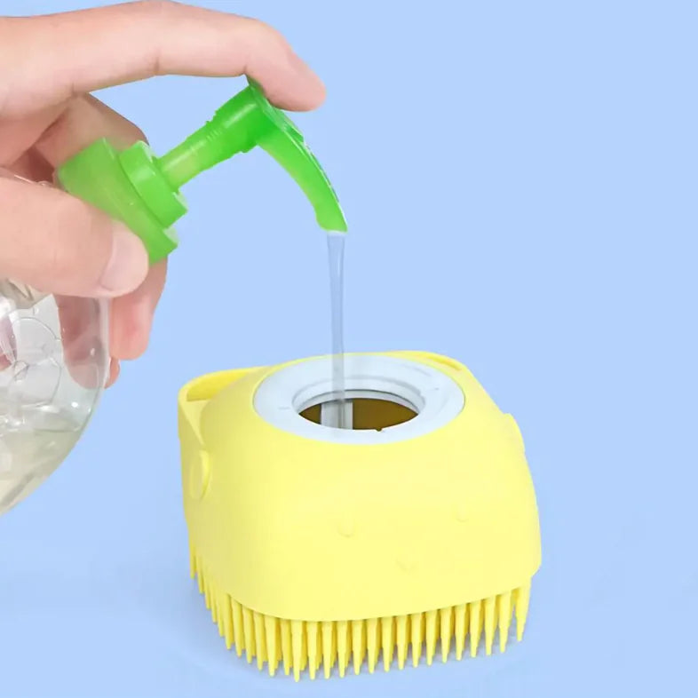 Dog Bath Massage Brush